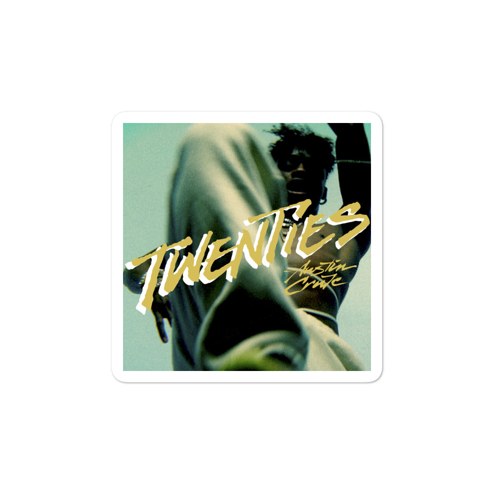 TWENTIES Mixtape Cover Sticker