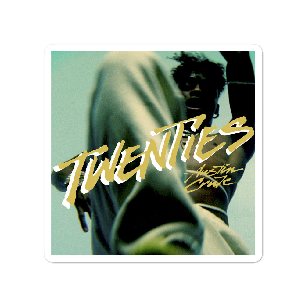 TWENTIES Mixtape Cover Sticker