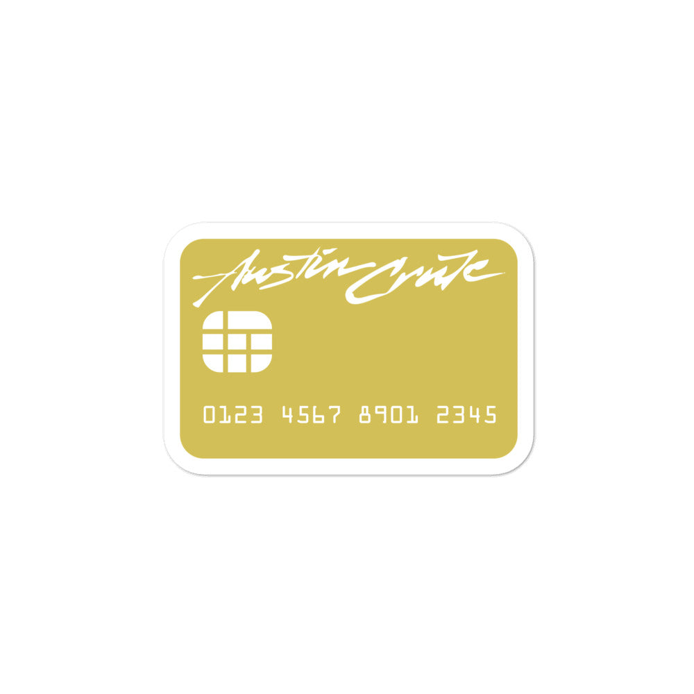 Credit Card Sticker